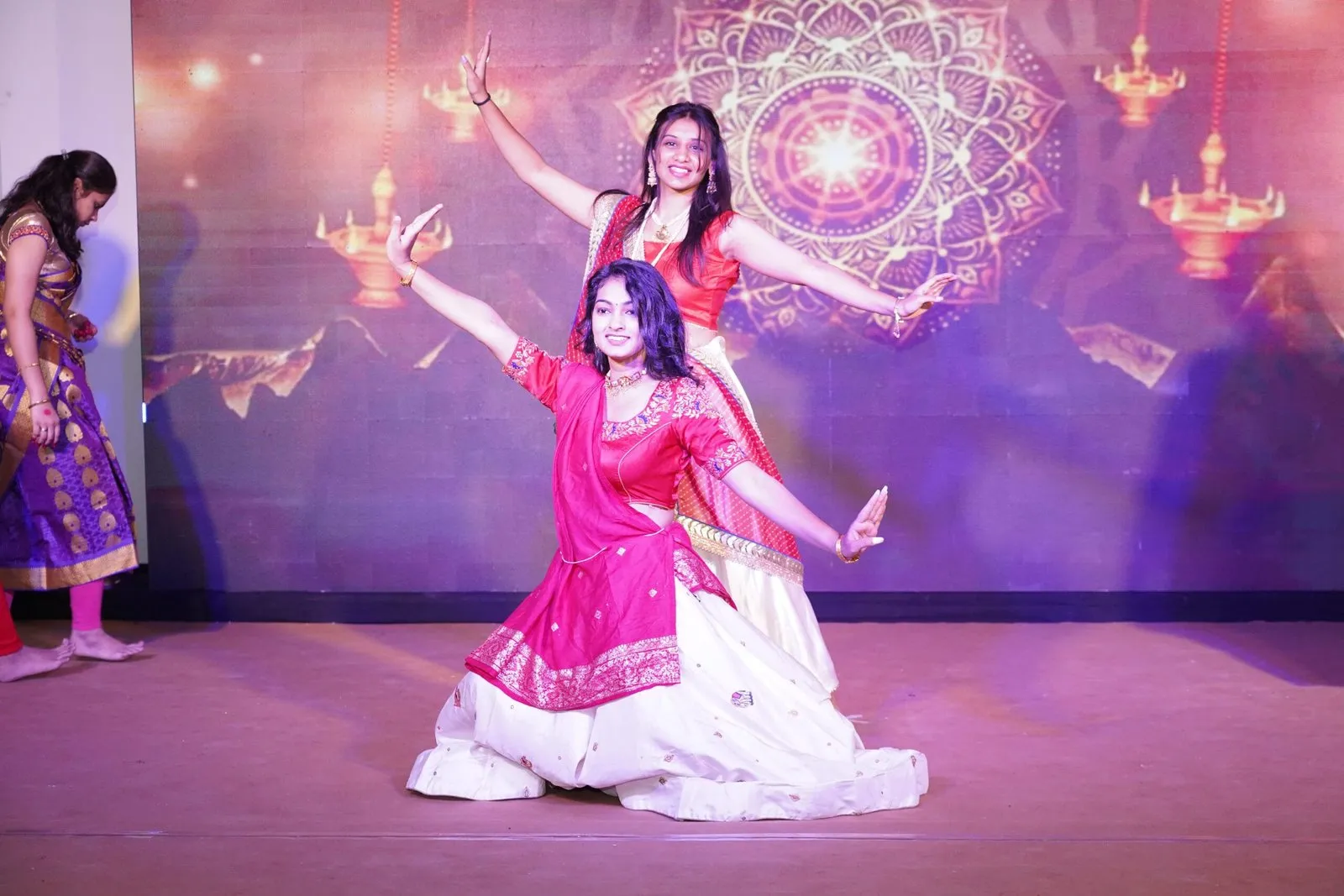 Students at a KN University event