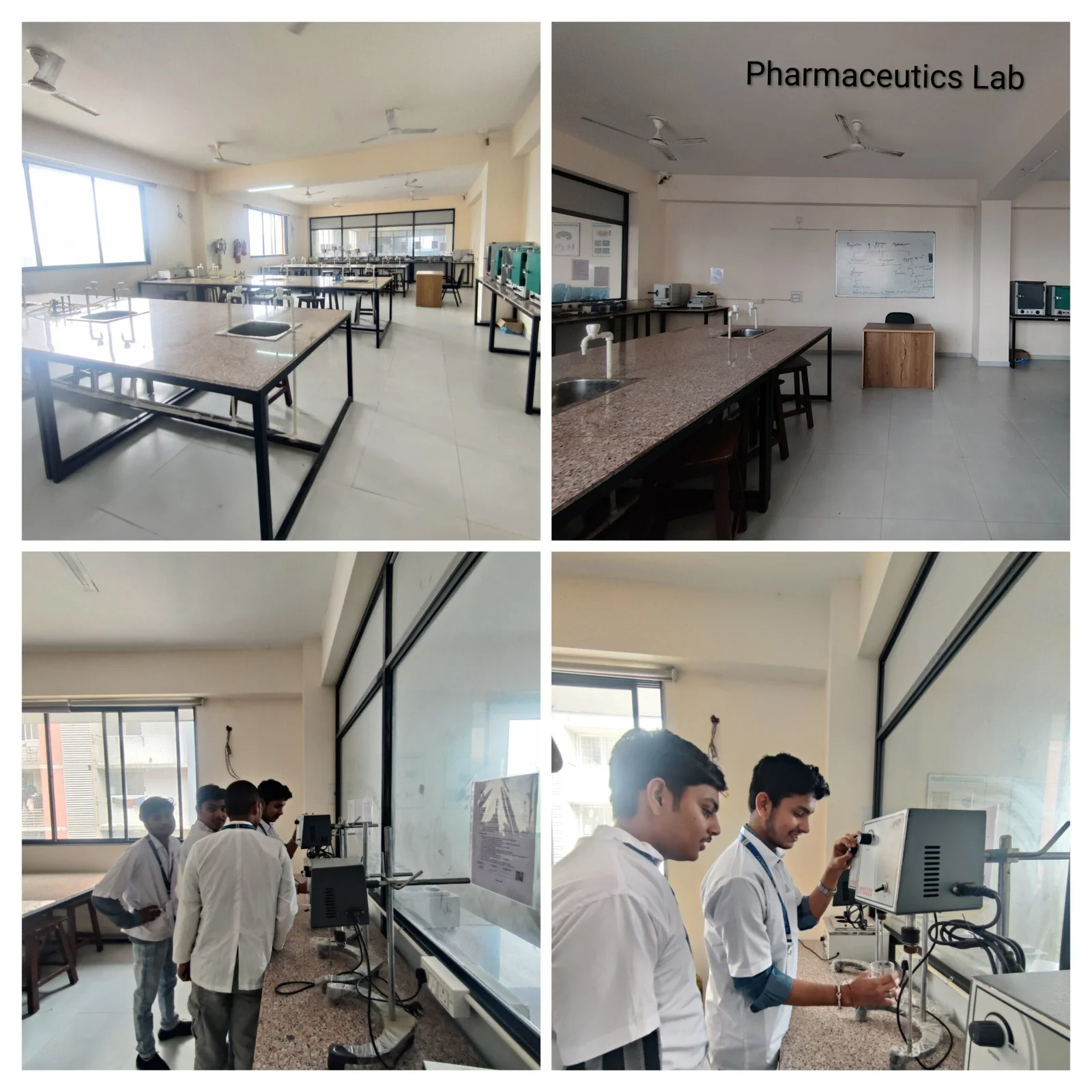 Pharmaceutics lab at KN University