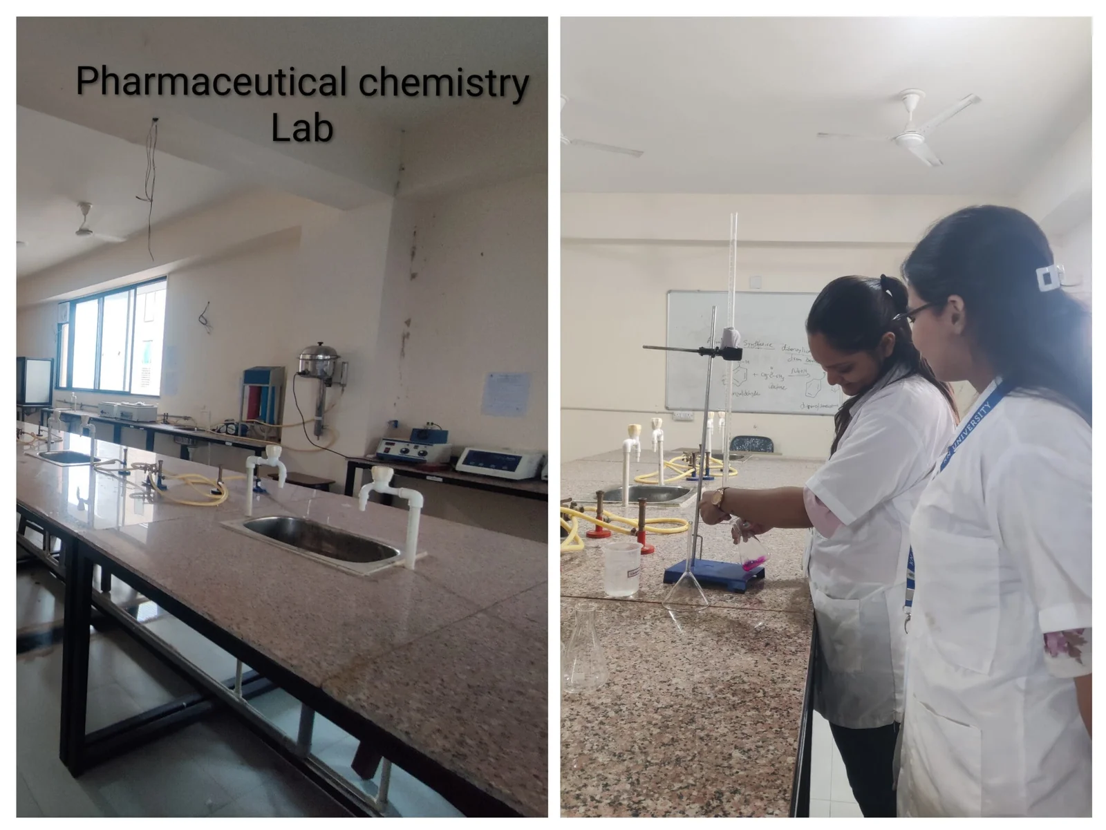 Pharmacy laboratory at KN University