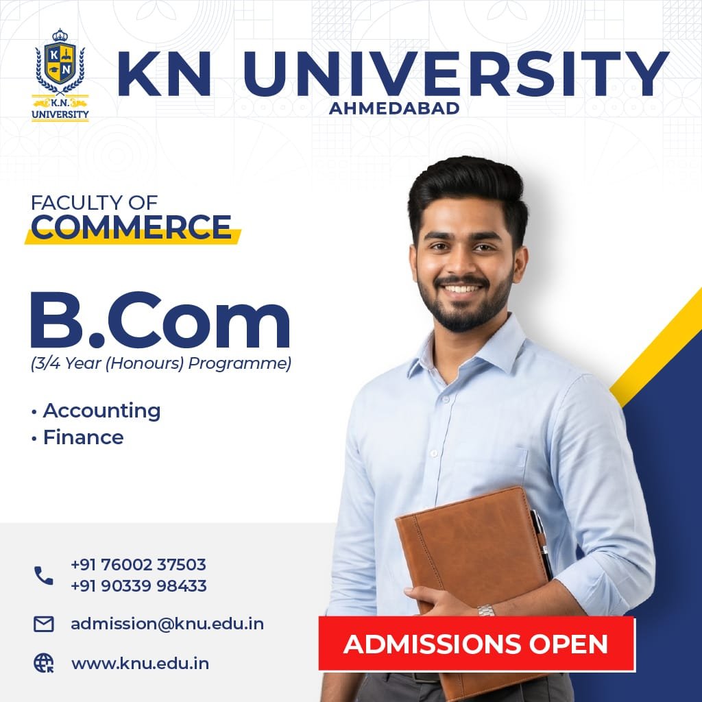 Faculty of Commerce — KN University, Ahmedabad