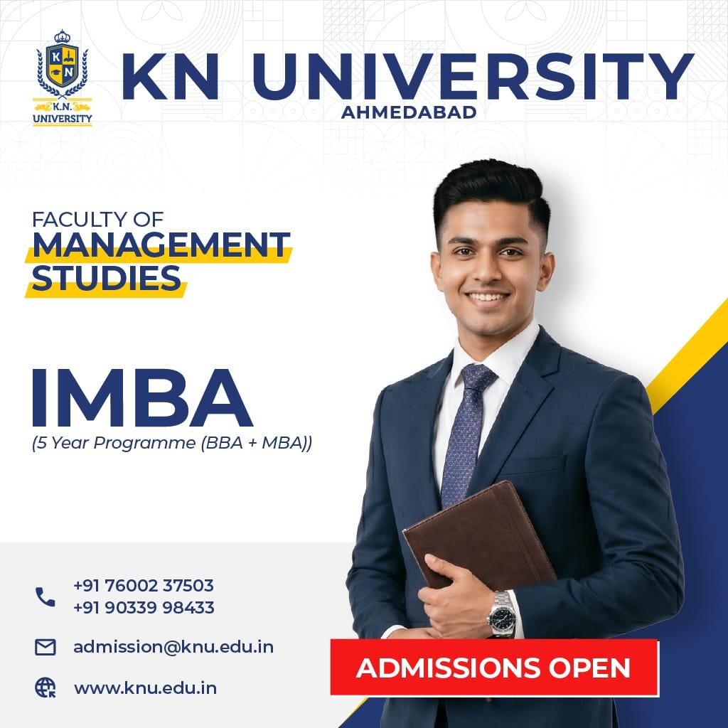 Integrated MBA (IMBA) — KN University, Ahmedabad