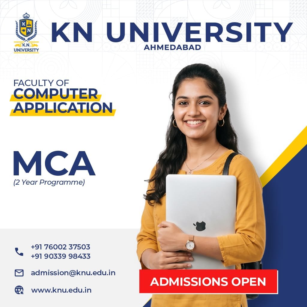 MCA (Master of Computer Applications) — KN University, Ahmedabad