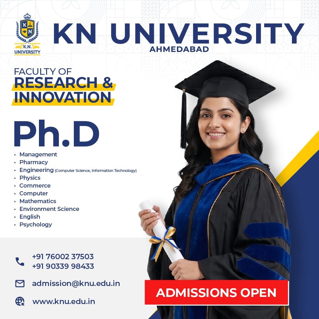 Faculty of Research & Innovation — KN University, Ahmedabad